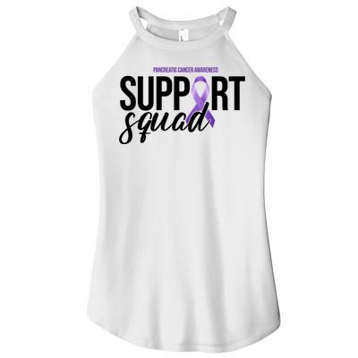 Pancreatic Cancer Awareness Support Squad Women's Perfect Tri Rocker Tank