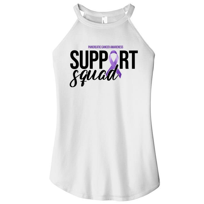 Pancreatic Cancer Awareness Support Squad Women's Perfect Tri Rocker Tank