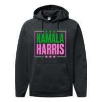 Pretty Cute Aka Kamala Harris 2024 Im With Her Kamala Performance Fleece Hoodie