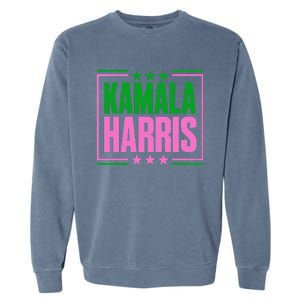 Pretty Cute Aka Kamala Harris 2024 Im With Her Kamala Garment-Dyed Sweatshirt