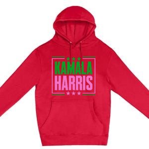 Pretty Cute Aka Kamala Harris 2024 Im With Her Kamala Premium Pullover Hoodie