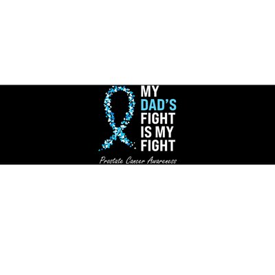 Prostate Cancer Awareness Light Blue Ribbon Dad Survivor Bumper Sticker