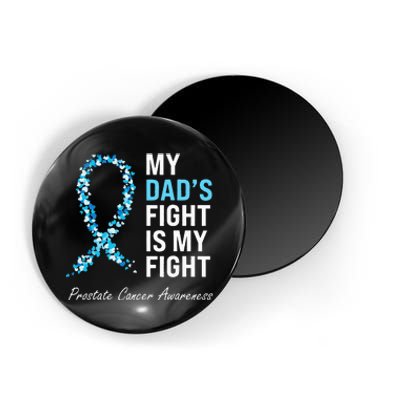 Prostate Cancer Awareness Light Blue Ribbon Dad Survivor Magnet