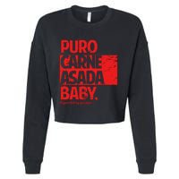 Puro Carne Asada Gorditoyguapo Cropped Pullover Crew