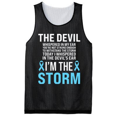 Prostate Cancer Awareness Light Blue Ribbon Dad Survivor Mesh Reversible Basketball Jersey Tank