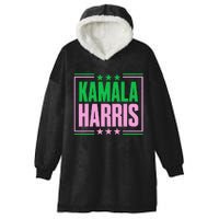 Pretty Cute Aka Kamala Harris 2024 Im With Her Kamala Hooded Wearable Blanket