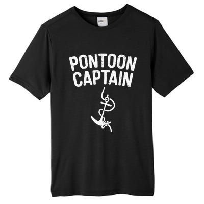 Pontoon Captain Anchor Captain Skipper Tall Fusion ChromaSoft Performance T-Shirt