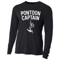 Pontoon Captain Anchor Captain Skipper Cooling Performance Long Sleeve Crew