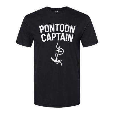 Pontoon Captain Anchor Captain Skipper Softstyle CVC T-Shirt