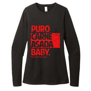 Puro Carne Asada Gorditoyguapo Womens CVC Long Sleeve Shirt