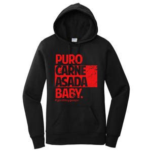 Puro Carne Asada Gorditoyguapo Women's Pullover Hoodie