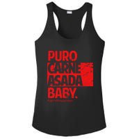 Puro Carne Asada Gorditoyguapo Ladies PosiCharge Competitor Racerback Tank