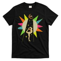Psychedelic Crazy Abstract Art Sick Colorful Hippie Trippy T-Shirt