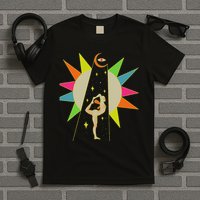 Psychedelic Crazy Abstract Art Sick Colorful Hippie Trippy T-Shirt