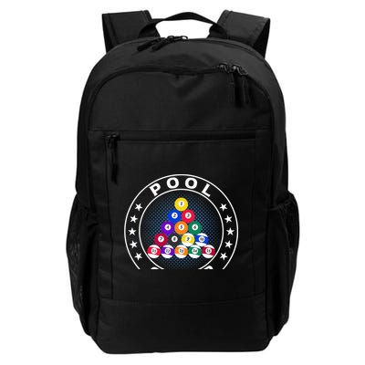 Pool Champ Billiards Pool Player Fun Backpack