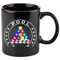 Pool Champ Billiards Pool Player Fun 11oz C Handle Ceramic Mug