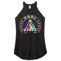 Pool Champ Billiards Pool Player Fun Women's Perfect Tri Rocker Tank