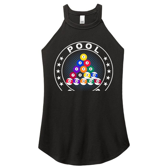 Pool Champ Billiards Pool Player Fun Women's Perfect Tri Rocker Tank