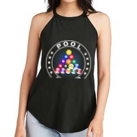 Pool Champ Billiards Pool Player Fun Women's Perfect Tri Rocker Tank