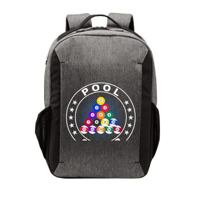 Pool Champ Billiards Pool Player Fun Vector Backpack
