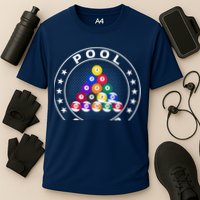Pool Champ Billiards Pool Player Fun Performance Shirt