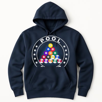 Pool Champ Billiards Pool Player Fun Hoodie