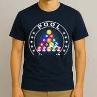 Pool Champ Billiards Pool Player Fun T-Shirt