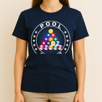 Pool Champ Billiards Pool Player Fun T-Shirt
