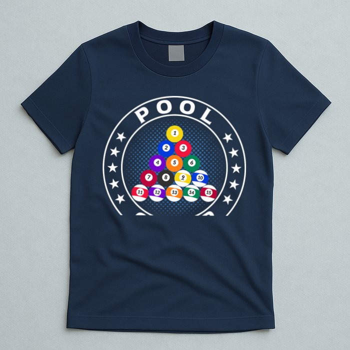 Pool Champ Billiards Pool Player Fun T-Shirt