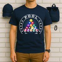 Pool Champ Billiards Pool Player Fun T-Shirt