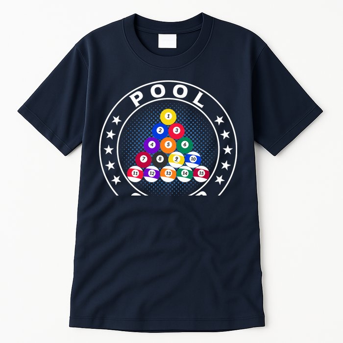 Pool Champ Billiards Pool Player Fun Tall T-Shirt