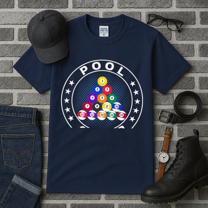 Pool Champ Billiards Pool Player Fun Tall T-Shirt