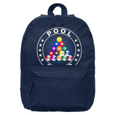 Pool Champ Billiards Pool Player Fun 16 in Basic Backpack