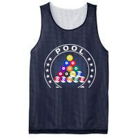 Pool Champ Billiards Pool Player Fun Mesh Reversible Basketball Jersey Tank