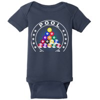 Pool Champ Billiards Pool Player Fun Baby Bodysuit