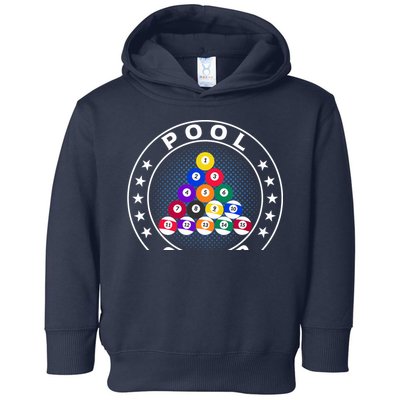 Pool Champ Billiards Pool Player Fun Toddler Hoodie