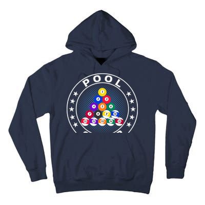 Pool Champ Billiards Pool Player Fun Tall Hoodie