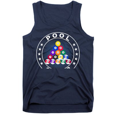 Pool Champ Billiards Pool Player Fun Tank Top