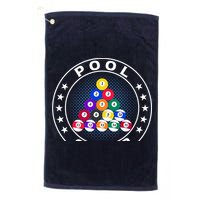 Pool Champ Billiards Pool Player Fun Golf Towel