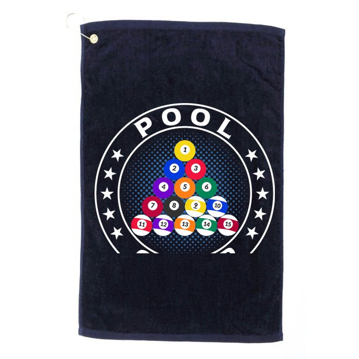 Pool Champ Billiards Pool Player Fun Golf Towel