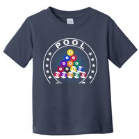 Pool Champ Billiards Pool Player Fun Toddler T-Shirt