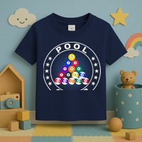 Pool Champ Billiards Pool Player Fun Toddler T-Shirt