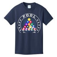 Pool Champ Billiards Pool Player Fun Kids T-Shirt