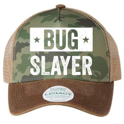 Pest Control Bug Exterminator Bug Slayer Funny Legacy Tie Dye Trucker Hat