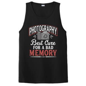 Photography Cure Bad Memory Camera Photographer Gift PosiCharge Competitor Tank