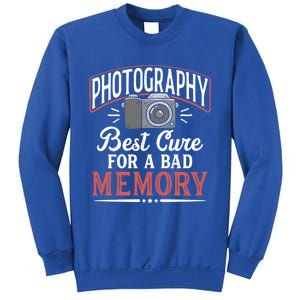 Photography Cure Bad Memory Camera Photographer Gift Sweatshirt