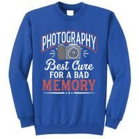 Photography Cure Bad Memory Camera Photographer Gift Sweatshirt