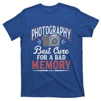 Photography Cure Bad Memory Camera Photographer Gift T-Shirt