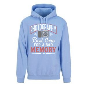 Photography Cure Bad Memory Camera Photographer Gift Unisex Surf Hoodie