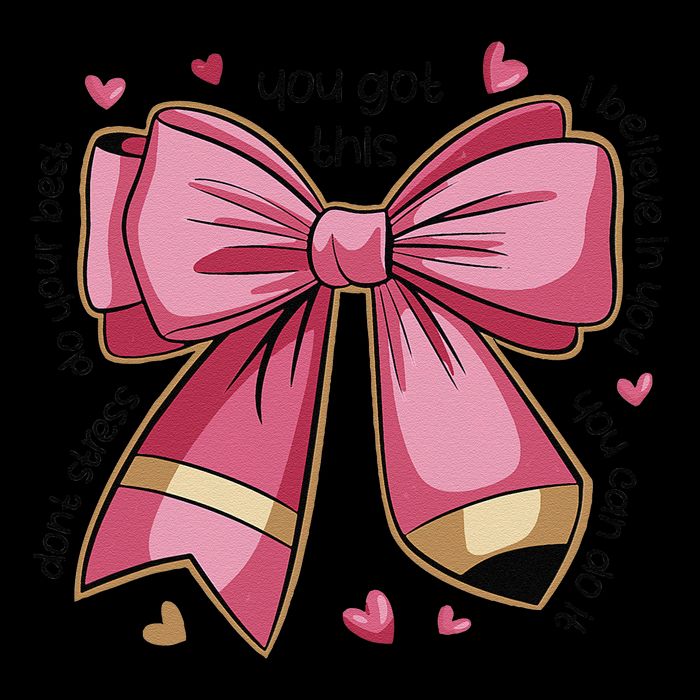 Pencil Coquette Bow Test Day Teacher Motivational Testing Crop Top